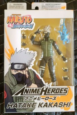 Bandai - Anime Heroes - Shonen Jump Naruto Shippuden - Hatake Kakashi