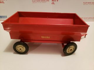 Vintage Carter Tru Scale Wagon Trailer Farm Implement Toy Usa 1960’s