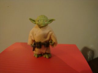 Vtg Star Wars 1980 Yoda Action Figure - (no Snake Or Staff) - - 2”tall X 1 1/2 " Wide
