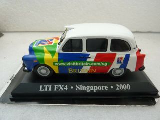 Ixo ? Pour Presse Austin Fx 4 Lt 1 2000 Taxi Singapour Neuf En Blister Ouvert