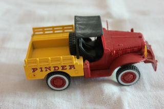 Voiture Miniature N°39 Pinder Dodge Wc 52