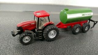 1/64 Ertl Case Ih Fwa Tractor W/ C&j Applicator