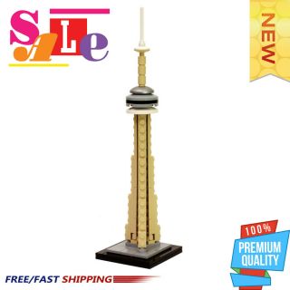 City Architecture Street View The Cn Tower Model Building Blocks Creator Moc0120