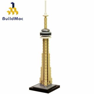 City Architecture Street View The Cn Tower Model Building Blocks Creator MOC0120 2