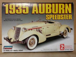 1:25 Lindberg 1935 Auburn 851 Boattail Speedster 72324 $14 Us 48