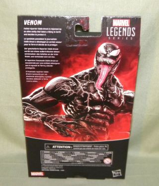 VENOM EDDIE BROCK Marvel Legends 2020 Venom Wave 1,  6 
