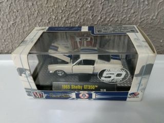 1/64th M2 Shelby 1965 Shelby GT350 White 50th anniversary. 2