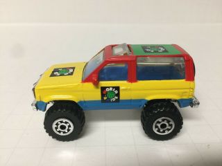 Matchbox " Ford Bronco Ii " 1995 World For Kids 