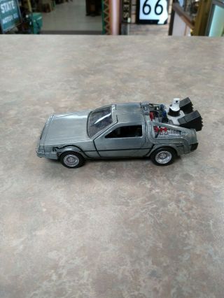 Vintage Die Cast Back To The Future Car 1/32 Scale