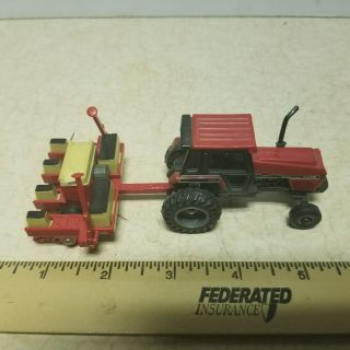 Toy Ertl Case International 2594 Tractor And 4 Row Corn Planter