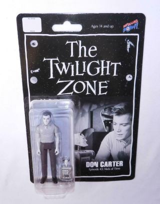 Don Carter - The Twilight Zone - Bif Bang Pow 3.  75 " Action Figure - Series 4