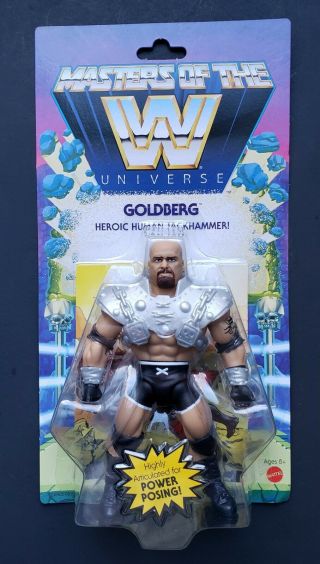 Masters Of The Universe Wwe Goldberg Motu Wrestling Action Figure Wave 5 Mattel
