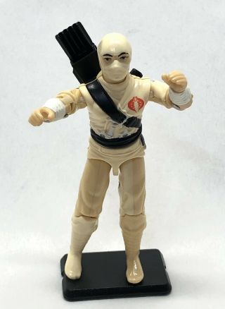 Gi Joe Vintage,  Class Of 1984,  Storm Shadow Action W/pack,  O Ring,  No Breaks