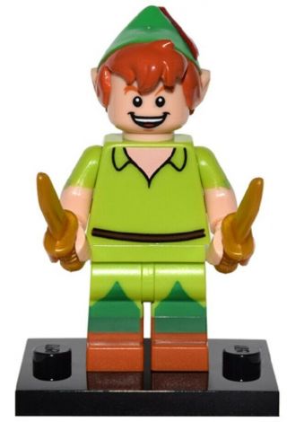 Real Lego 71012 Minifigure Disney Series 1 No.  15 Peter Pan