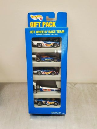 Hotwheels Gift Pack " Hot Wheels Race Team " Mattel 1995