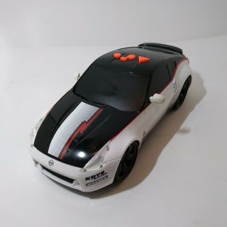 Toy State Road Rippers Wheelie Power Nissan 370z White Vehicle Race Car