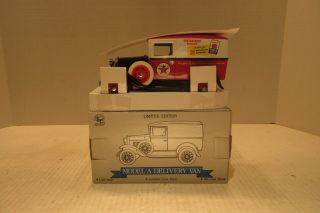 Spec Cast Liberty Ford Model A Delivery Van 1/25 Scale Diecast Coin Bank Texaco