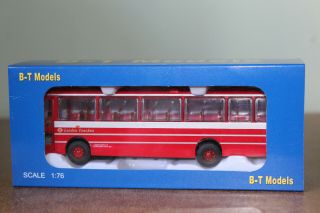 B - T Base Toys 1:76 Aec Reliance Duple Dominant Ii - London Coaches B010
