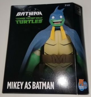 Px Exclusive Sdcc 2019 Batman Vs.  Teenage Mutant Ninja Turtles Mikey Figure Misb