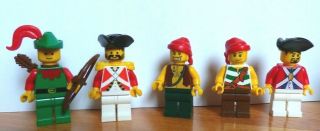 Lego Pirate Minifigure,  U Pick Imperial Guard Officer,  Sailor,  Brown Vest More