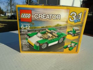 122 Piece Lego Creator 3 In 1 Green Cruiser 31056