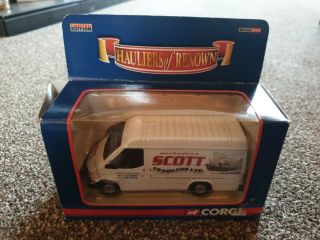 Corgi Hauliers Of Renown 1:43 Scale Ford Transit Van Scott Trawlers Ltd Cc07810