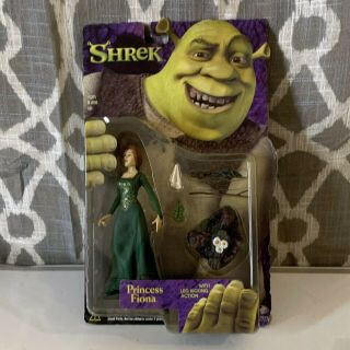 Princess Fiona Leg Kicking Action 2001 Mcfarlane Toys Shrek Movie Nib