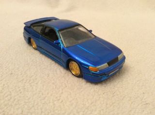 Initial D Nissan Sileighty 1:64 Loose Well - Loved W/wear Jada Toys Blue