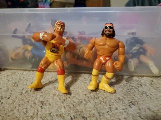 Wwf Wwe Hasbro Hulk Hogan & Macho Man Randy Savage Figures Actions