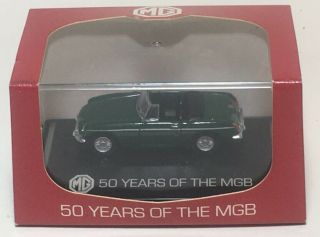 Boxed Mg Diecast Model Car - 50 Years Of The Mgb