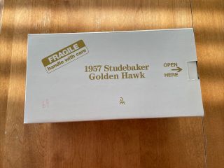 Danbury 1:24 1957 Studebaker Golden Hawk Diecast Model (box Only) No Car