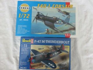 1/72 Us Ww2 Fighters : Revell P - 47 Thunderbolt Smer Corsair