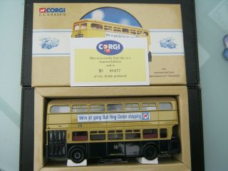 Corgi Classics Bus 97824 Daimler Fleetline Birmingham City