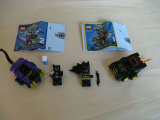 Lego Marvel /dc Heroes 76061: Batman Vs Catwoman & (6) Micro Parts Cars