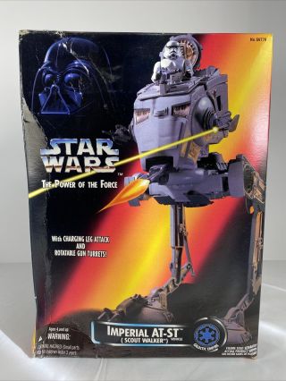 Imperial At - St Scout Walker - Star Wars Power Of The Force - Kenner - 1995 -