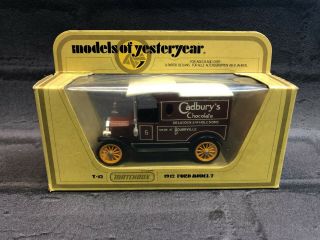 Matchbox Moy Y12 Ford Model T Van Cadbury 