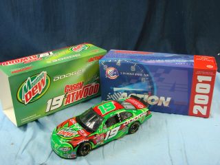 Action Casey Atwood 19 Dodge Mountain Dew 2001 Nascar 1:24 Scale Size Stock Car