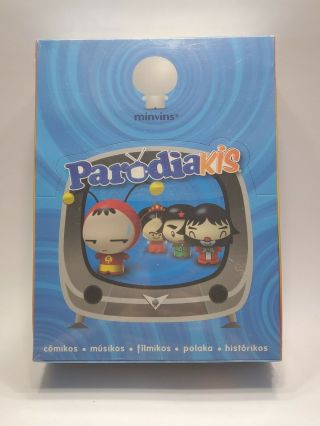 Parodiakis Box Of 24 Minivinyls Old Stock