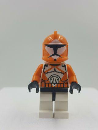 Lego Minifigure Star Wars Bomb Squad Clone Wars Orange Trooper Sw299