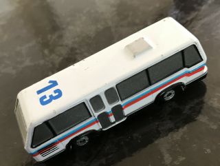 Micro Machines 1989 City Bumpy Bus Company/w Front Windshield Lettering