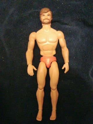 Vintage Mattel Big Jim Josh W/ Karate Chop 9.  5 " Action Figure 1971 Beard