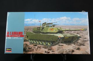 Xo146 Hasegawa 1/72 Maquette Tank Char 31133 Mt33 700 Us Army M - 1 Abrams Nb