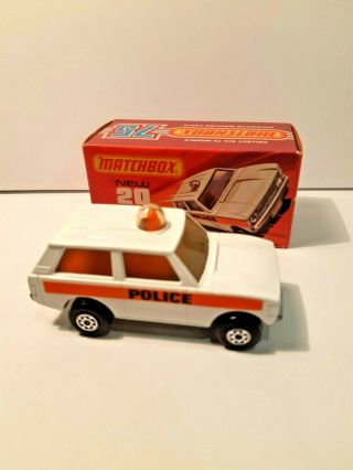 1975 Matchbox Lesney Rolomatics 20 Police Patrol