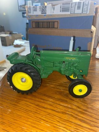 John Deere Model M Toy Tractor Green Diecast No Box Ertl 6.  5x3.  5x3.  5