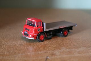 B - T Base Toys 1:76 Albion Lad Flatbed Lorry - Brs Glasgow - Unboxed