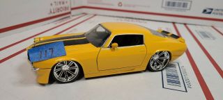 1:24 Scale Diecast Jada 1971 Chevrolet Camaro Ss Big Time Muscle 117