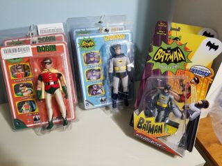 Holy Batman Figures,  Batman Lof of 6 Batman & Robin Figures Classic TV Show 2