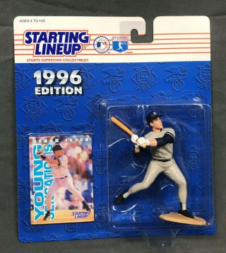 Derek Jeter York Yankees Starting Lineup Slu 1996 Figure & Card Nip