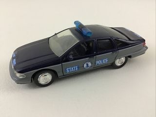 Road Champs Vintage 1993 Chevrolet Caprice Virginia State Police Car 1:43 Toy
