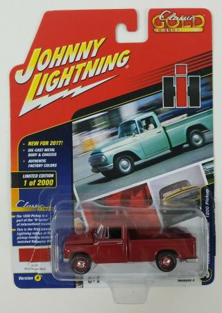 Johnny Lightning 1965 International 1200 Pickup Classic Gold Packaging